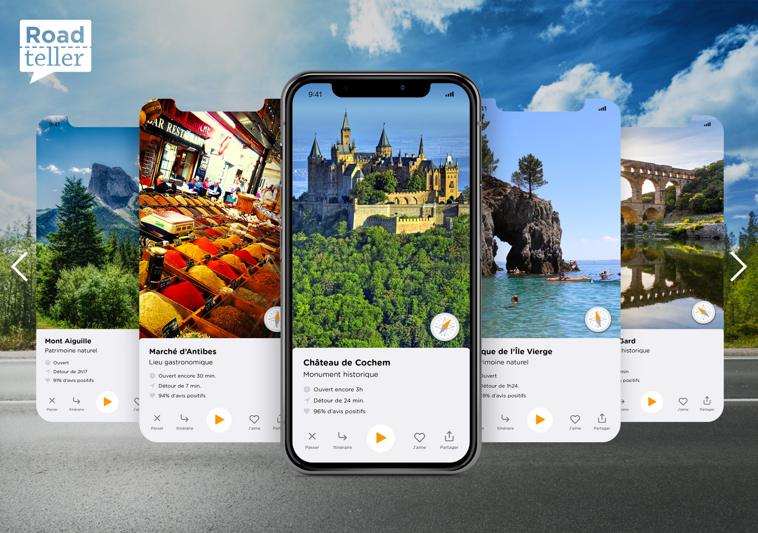 L'application RoadTeller vous raconte la route